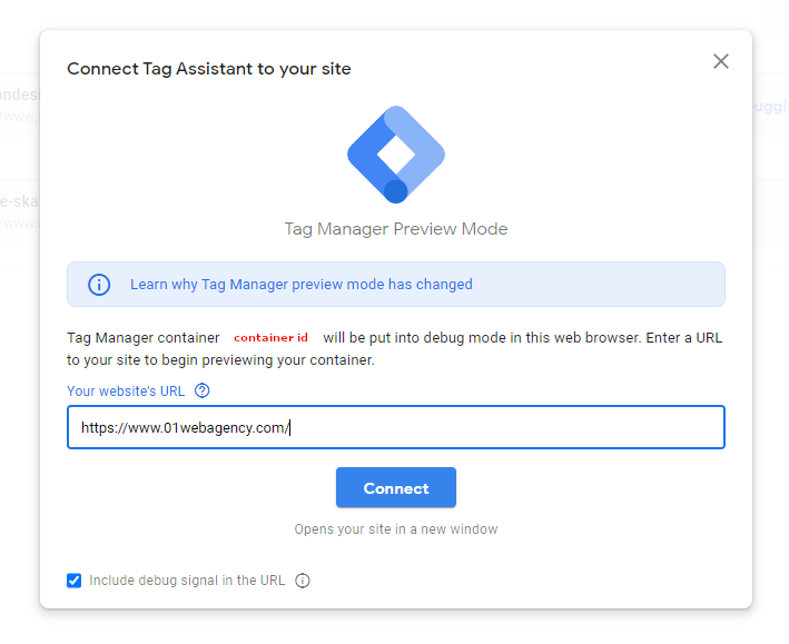 Google Tag Manager: modalità anteprima e debug